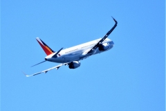 Airbus A320 departing  Davao Airport