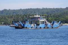 The ferries are normally full ...