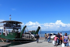 Many people work on Samal Island, which has a total population of around 120.000 people